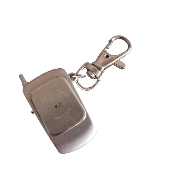 Vintage cell phone digital clock keychain - Picture 3 of 3